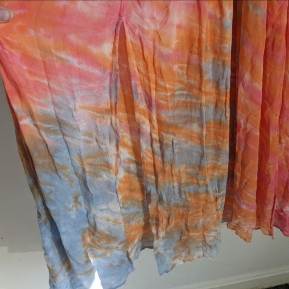 EUC🔹️Young Fabulous & Broke Meadow Tie dye Maxi Dress Women's Size Medium - Picture 4 of 8